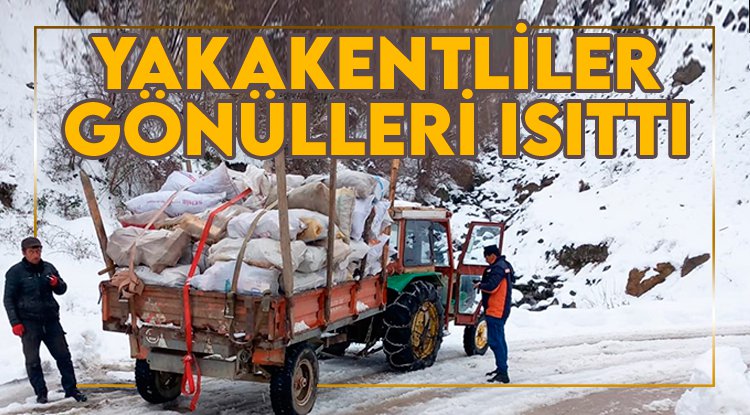 Yakakentliler gönülleri ısıtıyor