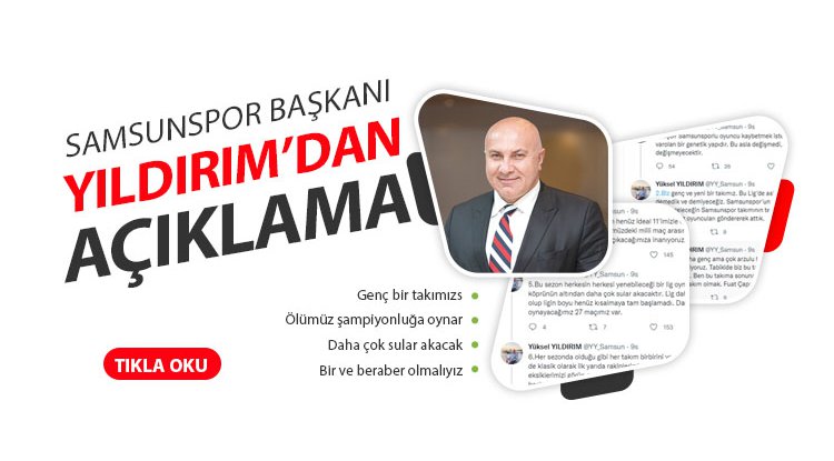Yıldırım'dan çarpıcı açıklamalar