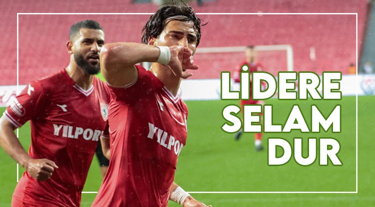 Yılport Samsunspor yeniden lider