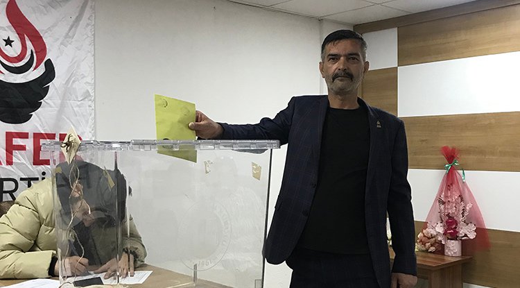 Zafer Partisi Ladik İlçe Başkanı yeniden Ercan Aydın