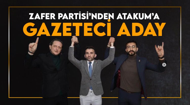 Zafer Partisi'nin Atakum Belediye Başkan Adayı gazeteci Tugay Başsan